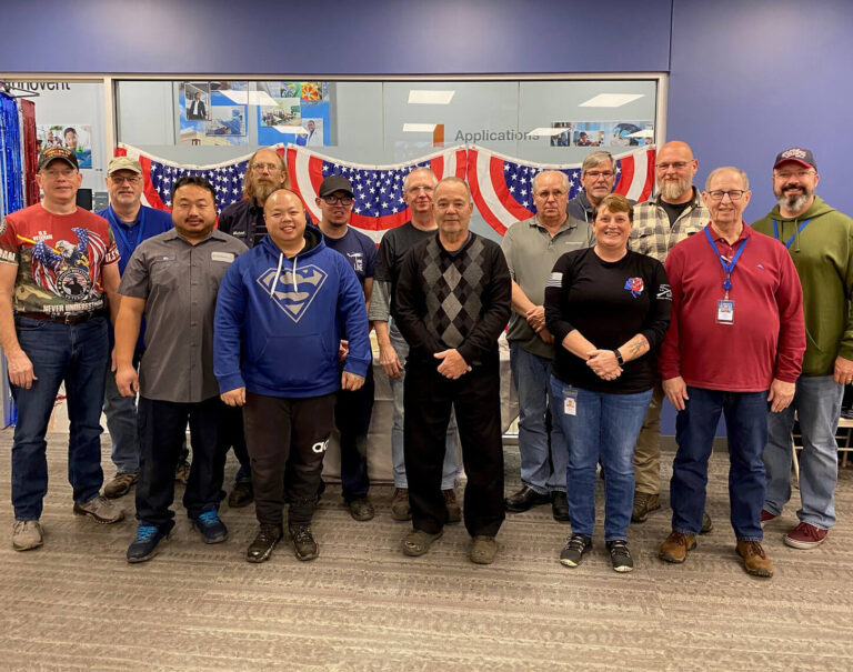 Greenheck Group veteran employees group photo